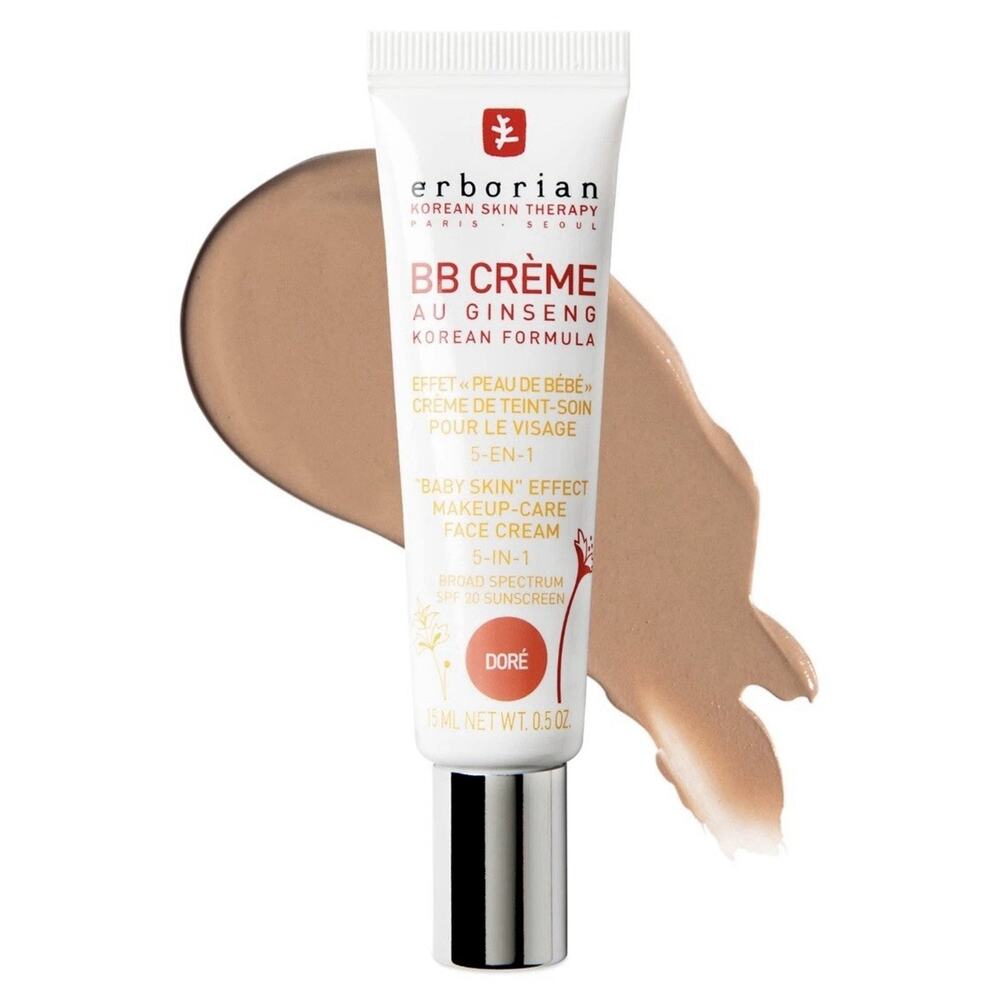Erborian | BB Cream | with Ginseng | Doré Golden/Tan | SPF 20 | 0.5 Oz|129